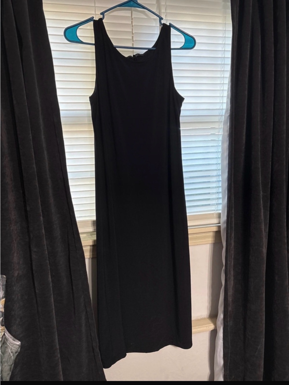 Norma Kamali Black Sleeveless Maxi Dress